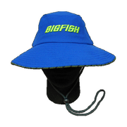 Bigfish Wide Brim Hat - Blue