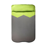 Klymit Double V Sheet Pad Cover - Green/Grey