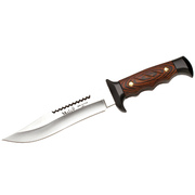 Muela Knife Military With Presses Coral Handle