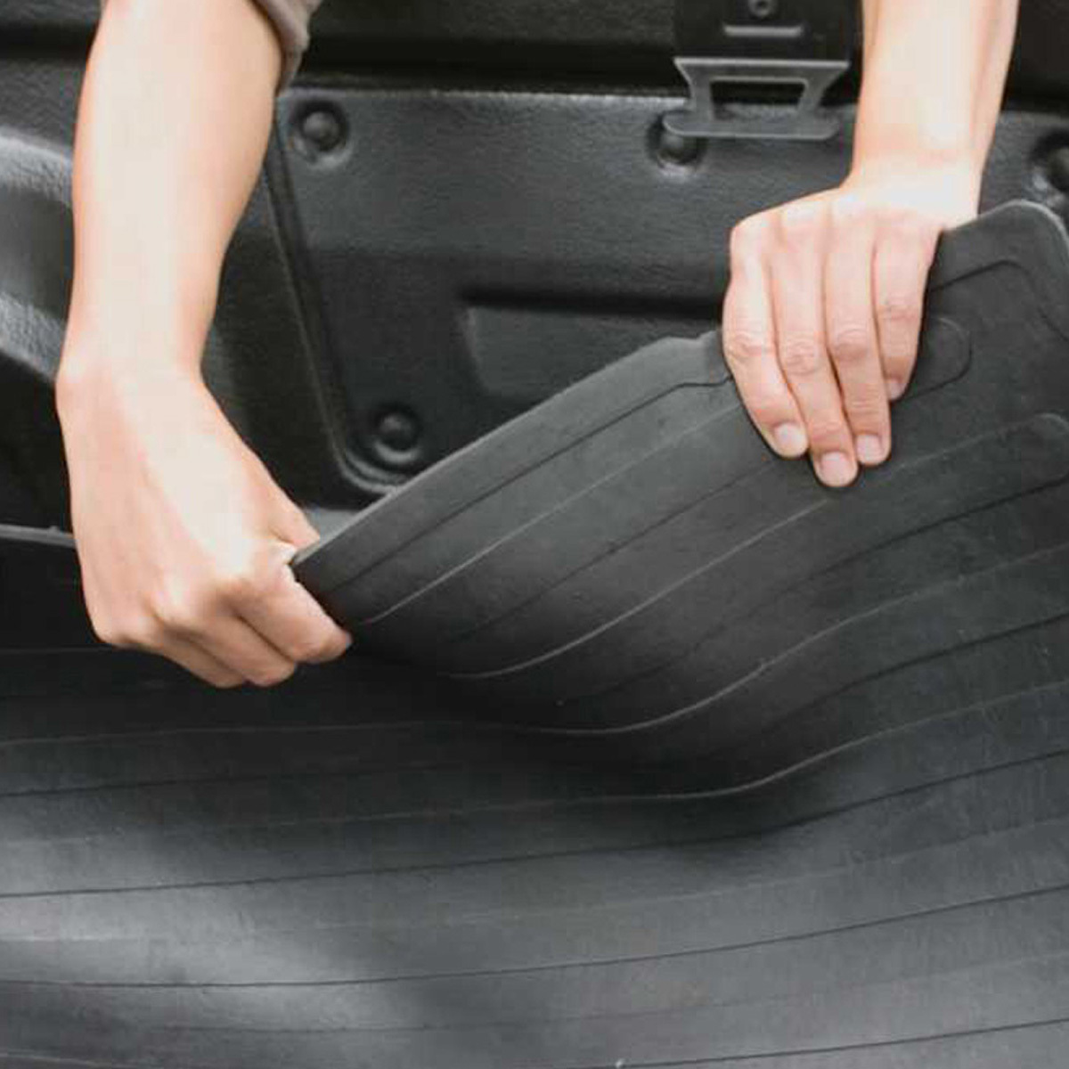 Bushranger Rubber Cargo Mat to suit Toyota Hilux Dual Cab 10/15 Current