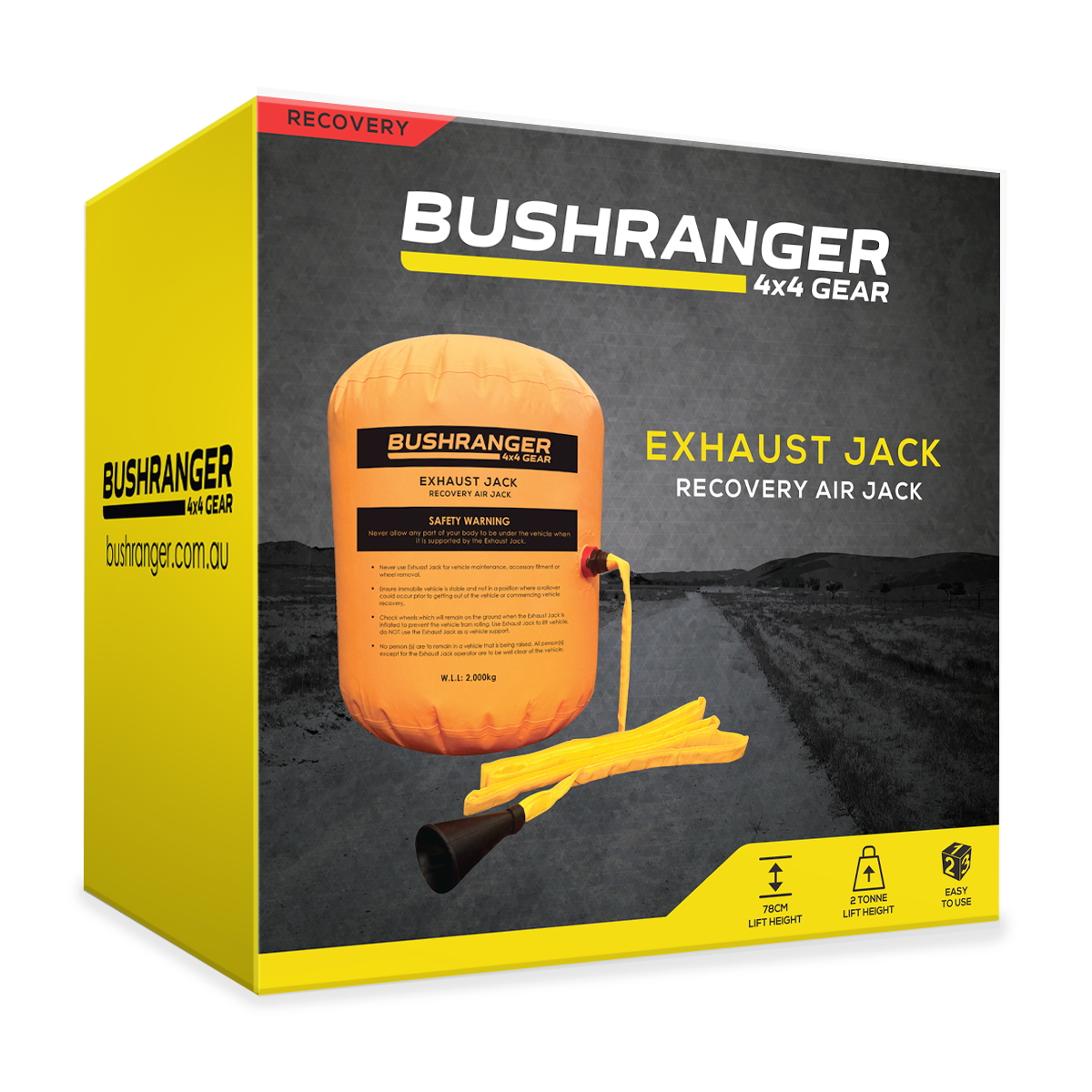 BUSHRANGER EXHAUST JACK