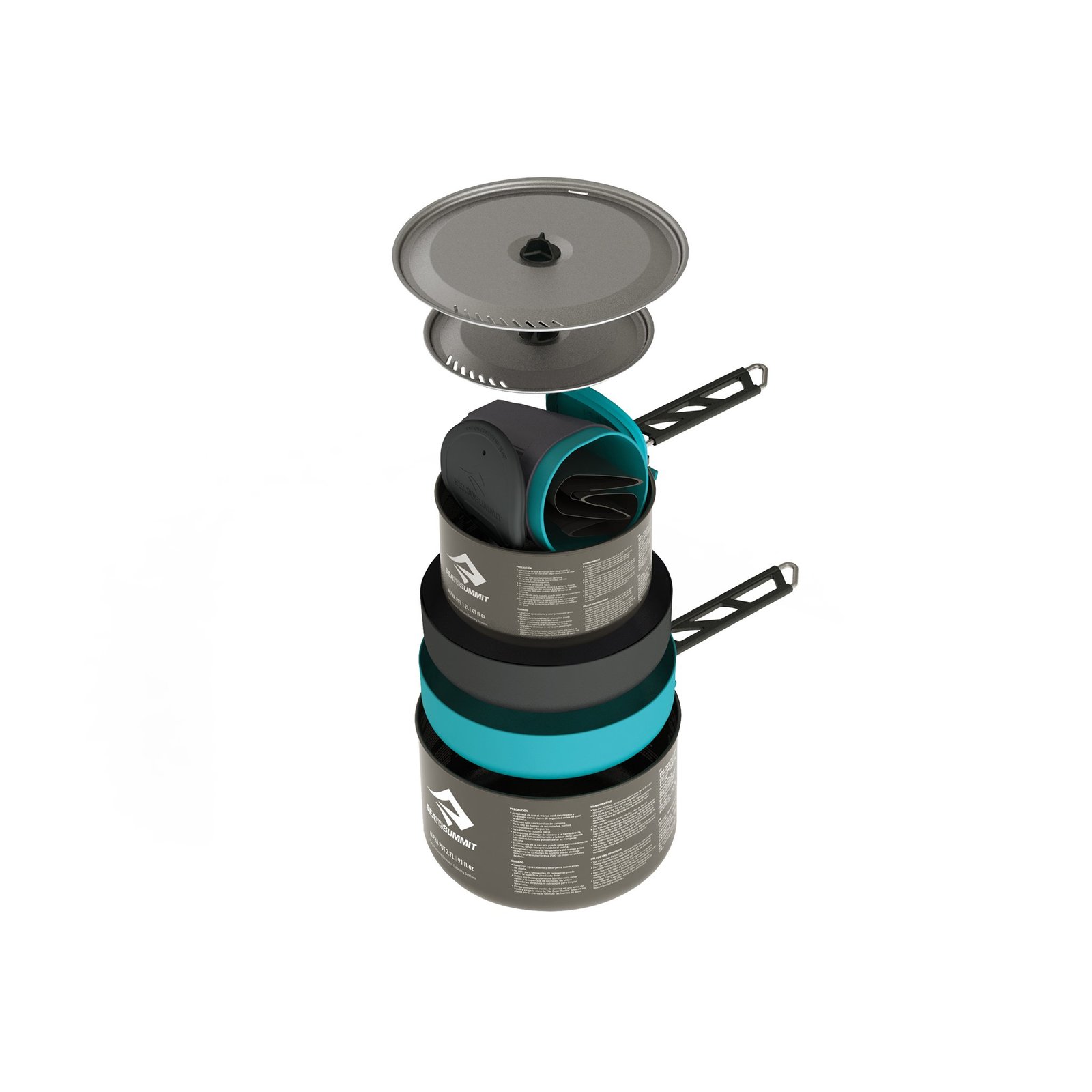 sea to summit alpha 2 pot cook set 2.2
