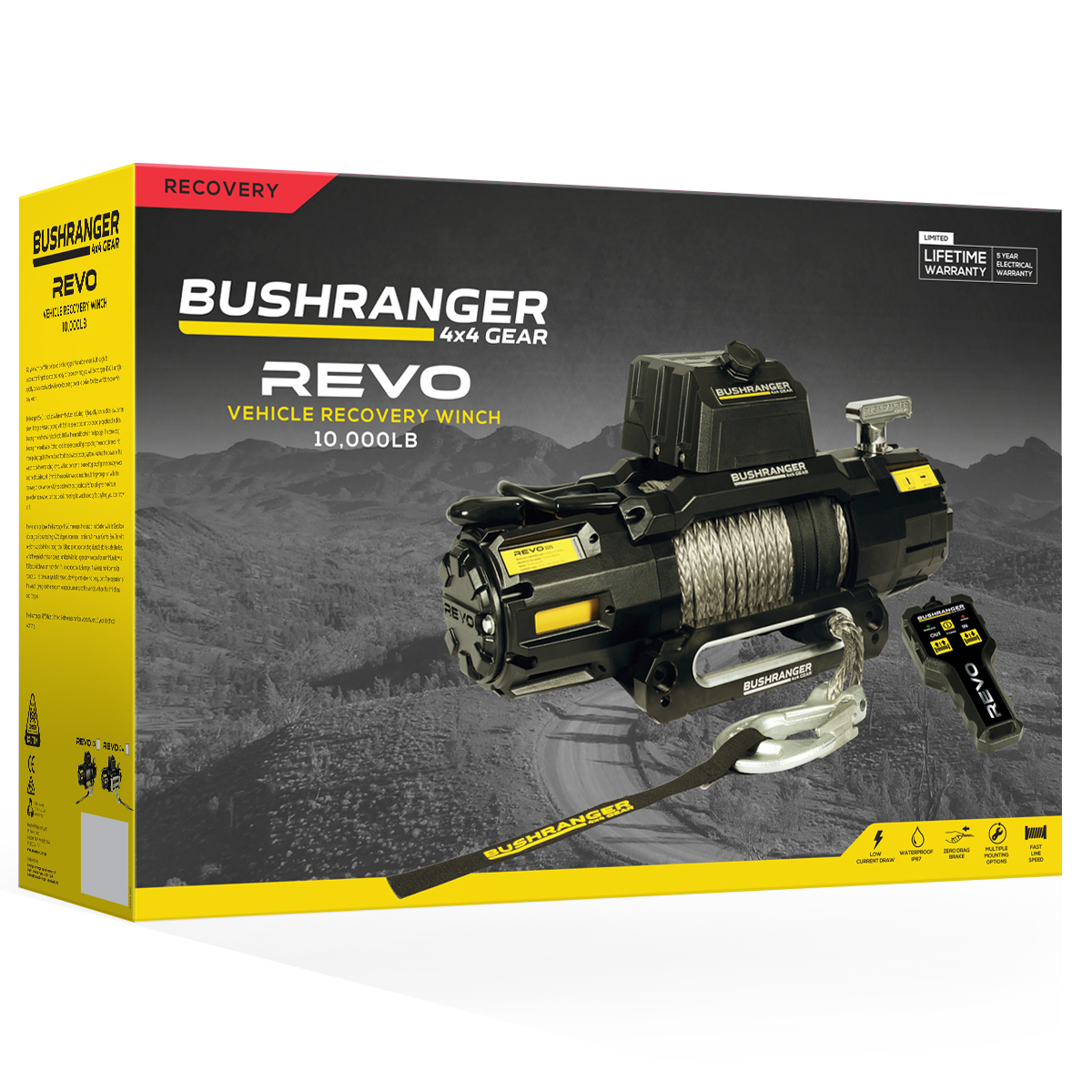 Bushranger Emergency Hand Winch Kit