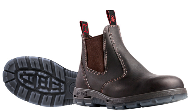 redback steel toe work boots