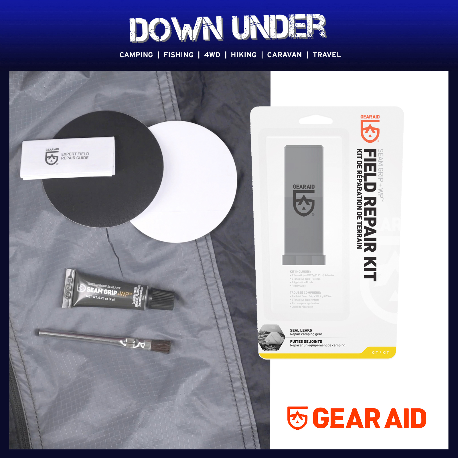 Gear-Aid Seam Grip Field Repair Kit 