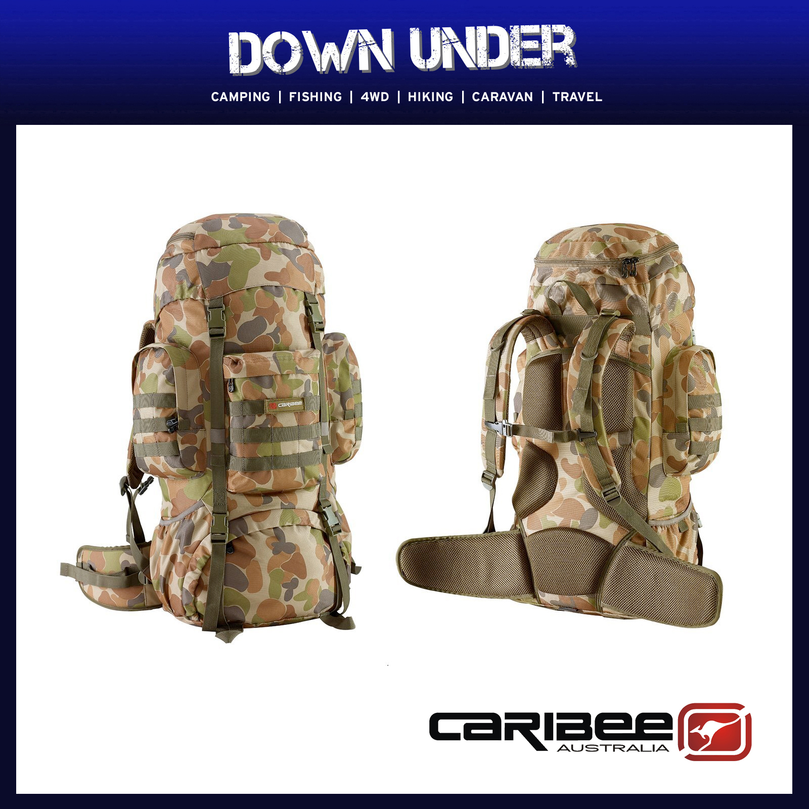 Caribee best sale platoon 70l