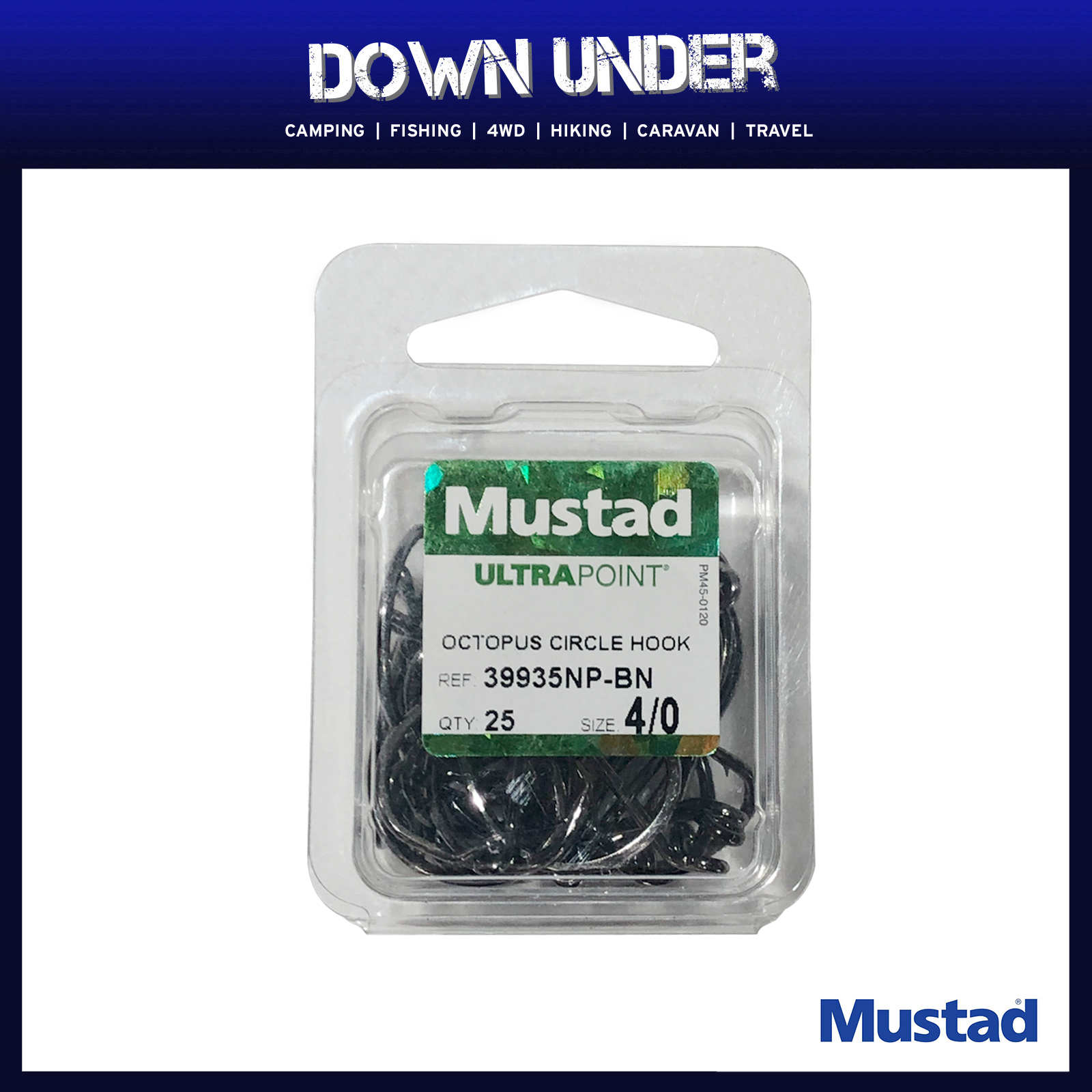 Mustad UltraPoint Octopus Circle Hook 8/0 - 25 pack