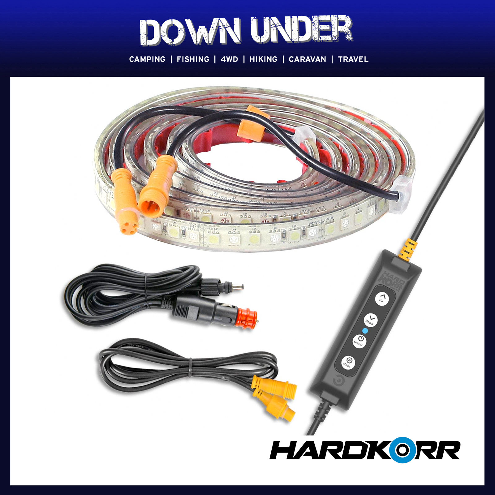 2.4m Tri-Colour Ezy-Fit Flexible LED Strip Light - Hardkorr Australia