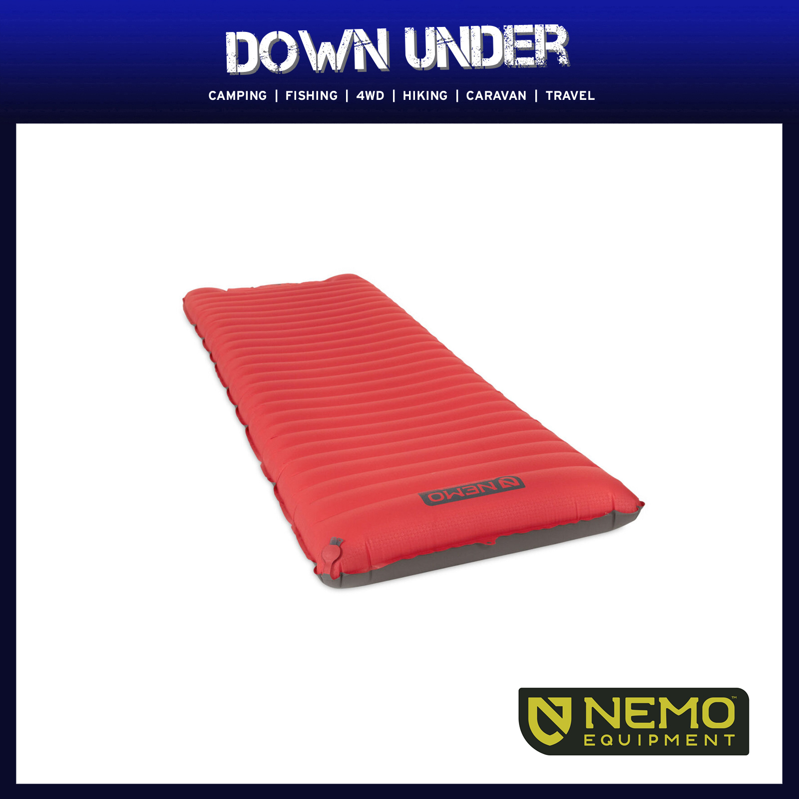 Nemo Cosmo 3D Insulated Long Wide Sleeping Pad + Foot Pump