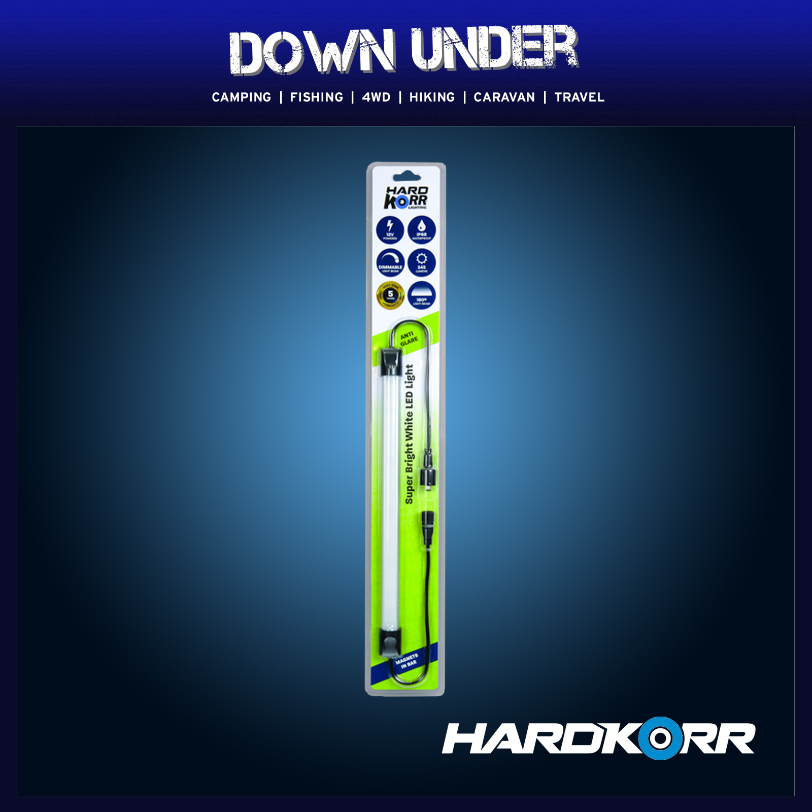 Hard Korr 25cm White LED Light Bar With Diffuser