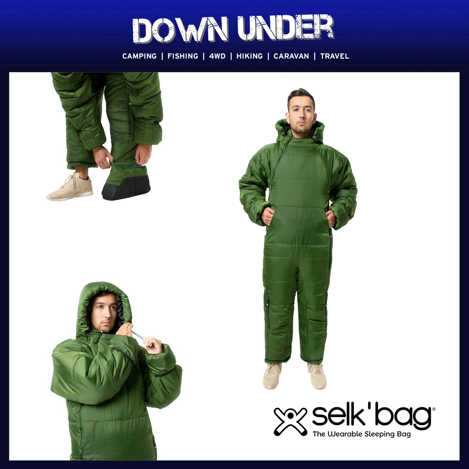 Buy Selk'bag Original 6G Green Sleeping Bag Suit