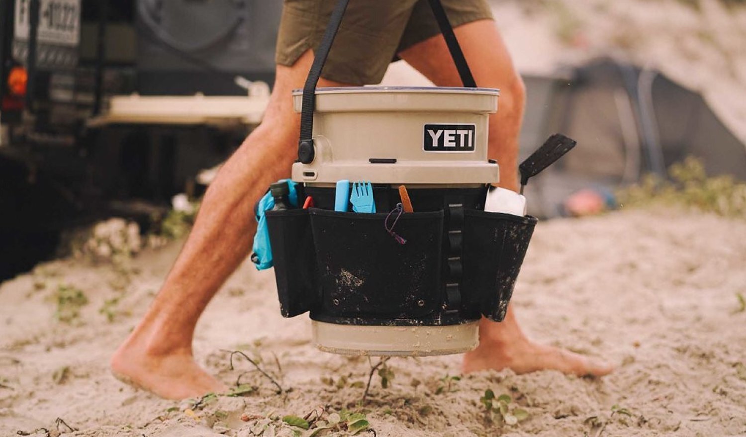 Yeti LoadOut Bucket, Tan