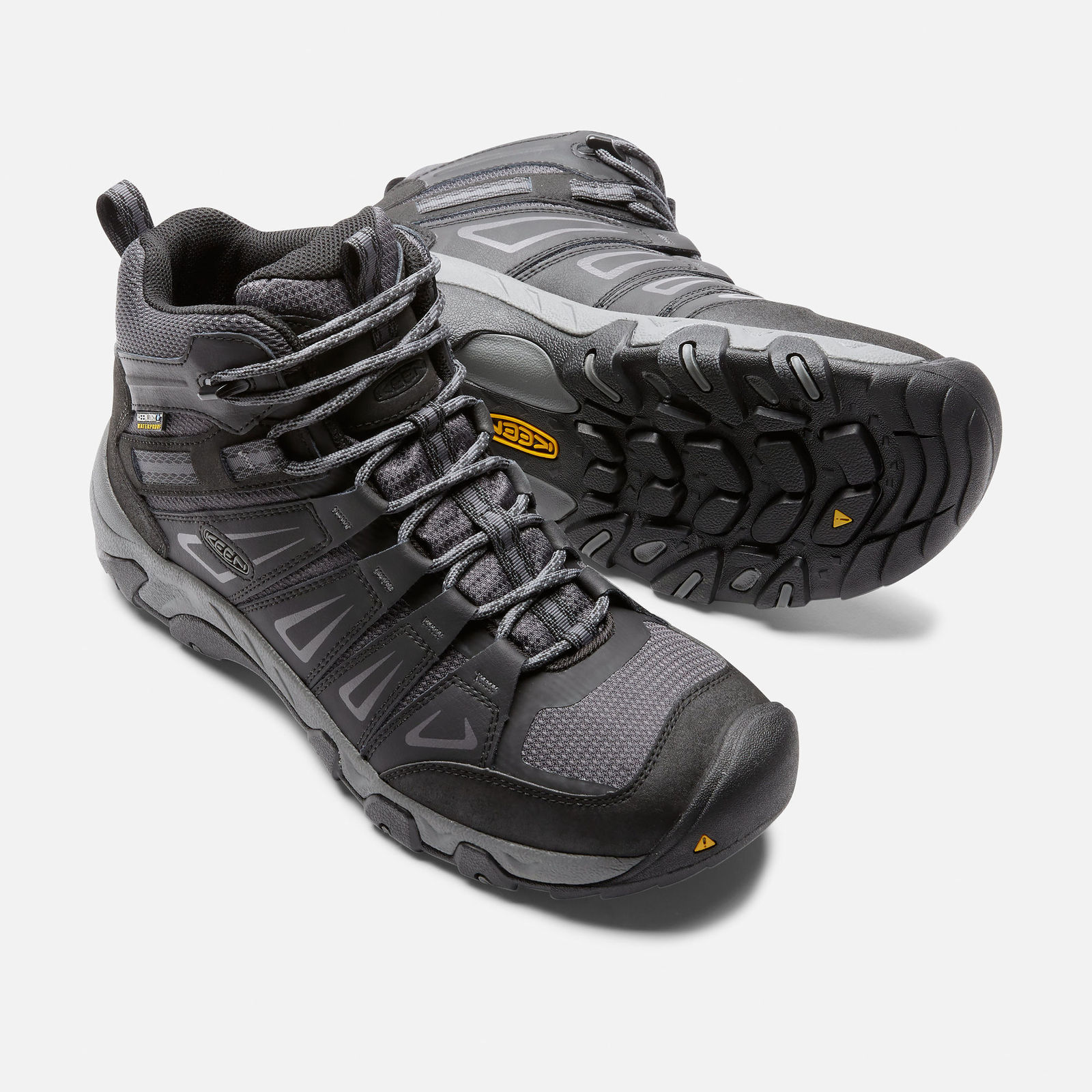 keen men's oakridge waterproof shoe