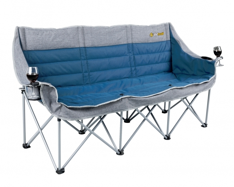 Oztrail Galaxy 3 Seater Camp Chairs