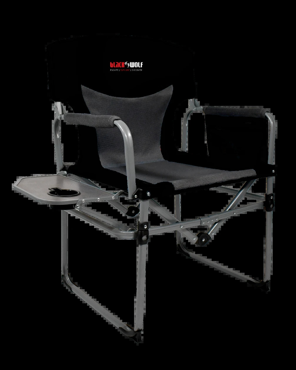 Black Wolf Compact Directors Chair