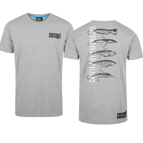 Nomad Short Sleeve T-Shirt - Usual Suspects - Light Grey