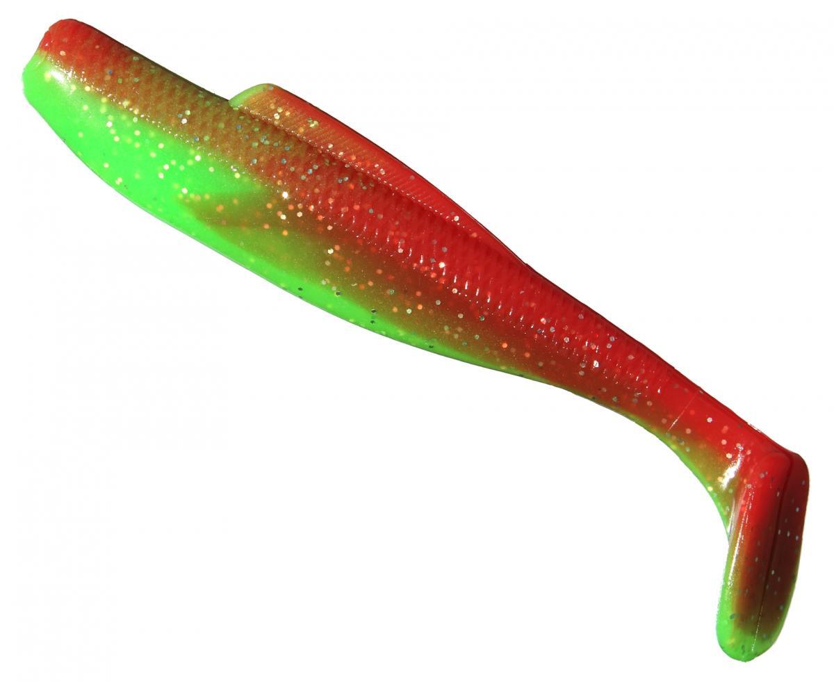 ZMan Minnowz 4" Soft Plastic Lure 5 Pack Nuked Chicken Glow