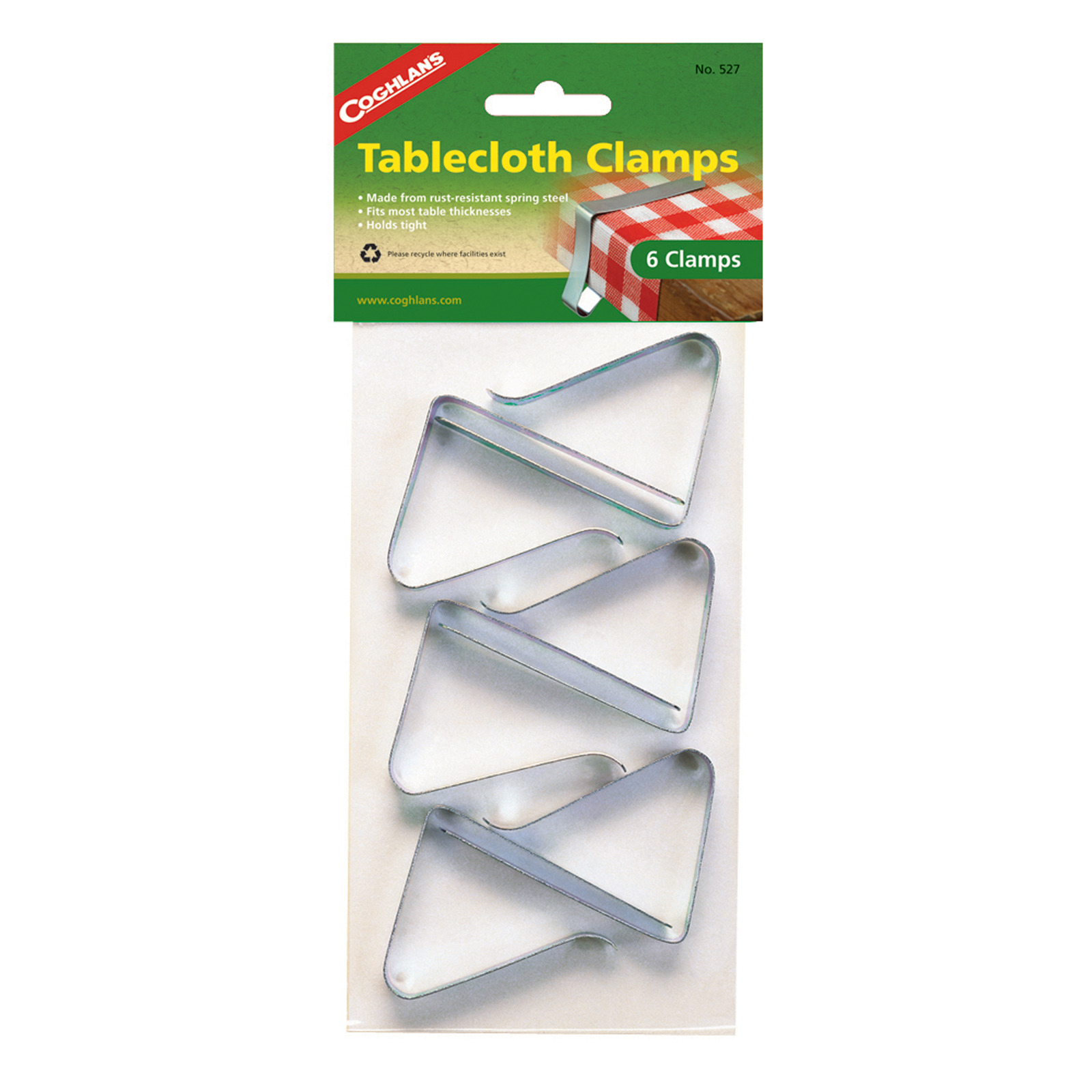 Pack of 4 Coghlans Tablecloth Clamps 