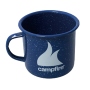 Campfire 9cm Enamel Mug - Blue