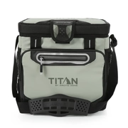 Titan 16 Can Zipperless HardBody Cooler - Seagrass