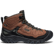 Keen Mens Targhee IV Mid Waterproof - Bison Black