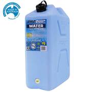Pro Quip 22L Light Blue Plastic Water Jerry Can with Tap