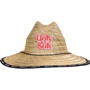 2 X Ugly Stik Staw Cane Wide Brim Hat
