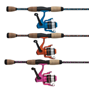 Shakespeare Amphibian Spinning Combo 6' 2 Pc 2-4Kg - Pink