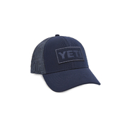 YETI Navy on Navy Patch Trucker Hat