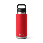 Yeti Rambler 26oz Chug Bottle With Chug Cap 769ml - Rescue Red