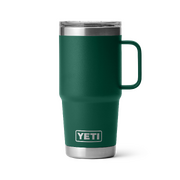 Yeti Rambler 20 oz Travel Mug - Black Forest Green