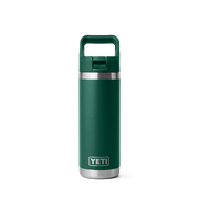 Yeti Rambler 18 oz C Straw Bottle - Black Forest Green