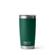 Yeti Rambler 20 oz Tumbler MS - Black Forest Green