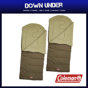 2 x Coleman Big Game Hooded -6°C Sleeping Bag