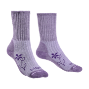 Bridgedale Hike Midweight Boot Merino Comfort Womens Sock - Violet
