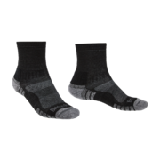 Bridgedale Hike Lightweight Ankle Merino Performance Mens Sock - Black/Silver
