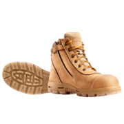Redback Cobar 6" Steel Toe Safety Boot Wheat