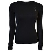 XTM Womens Merino Thermal Long Sleeve Top - Black