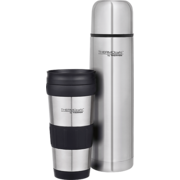 Thermos THERMOcafé Combo Pack - 1L Slimline Vacuum Flask & 420ml Tumbler
