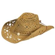 Jacaru 1566 Women's Cowboy Hat - OSFM