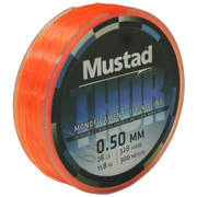 Mustad Thor Monofilament Fishing Line - Hot Orange