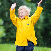 Team School Yellow Kids Raincoat