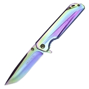 Wartech Rainbow Folder Knife - Ball Bearing Pivot - PBB4RW