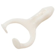 Zman 2.75" Finesse Frogz Soft Plastics Lure 4 Pack - White