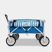 Ocean Meridian Beach Cart Blue / White