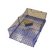 Wilson Heavy Duty Crab Traps - 2 Entry Rectangular Blue Mesh Crab Pots