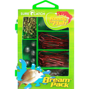 SureCatch 130pc Bream Pack Including Tackle Box