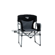Black Wolf Compact Directors Chair - Jet Black