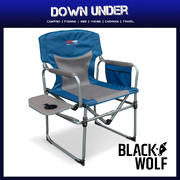 Black Wolf Compact Directors Chair - Seaport