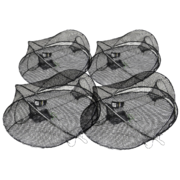4 X Wilson Fold Up Yabby Opera House Nets - Black